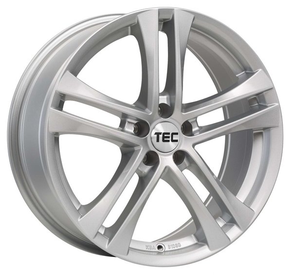 TEC Speedwheels AS4 7,5x17 ET38 5x100 Brillant-Silber