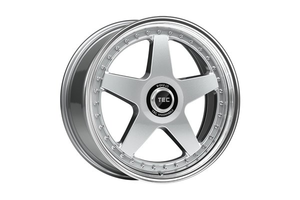 TEC Speedwheels GT-EVO-R Sechskant ALU-Nabendeckel Hyper-Silber