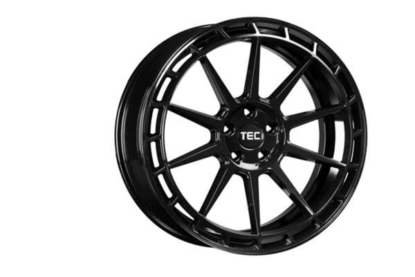 TEC Speedwheels GT8 8,5x19 ET45 5x108 Schwarz-Glanz